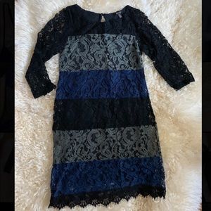*LIKE NEW*  Anthropologie lace shift dress